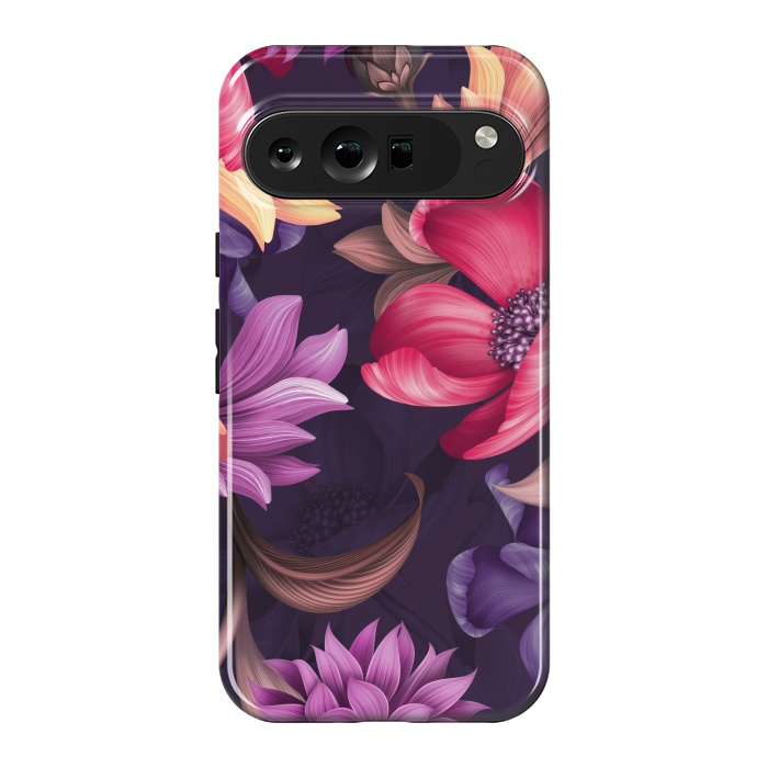 Pixel 9 Pro XL StrongFit Botanical Floral illustration by ArtsCase