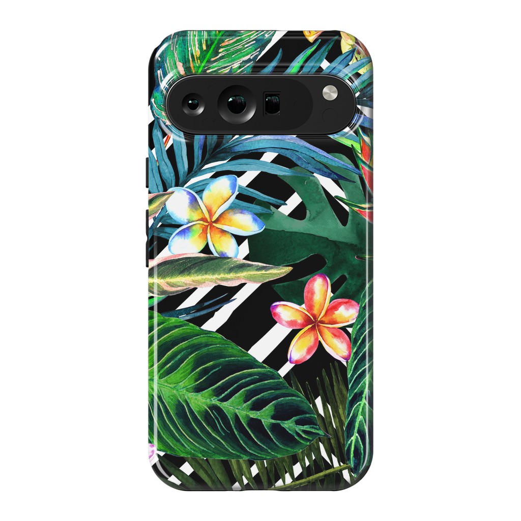 Pixel 9 Pro XL StrongFit Tropical Design Flowers by ArtsCase