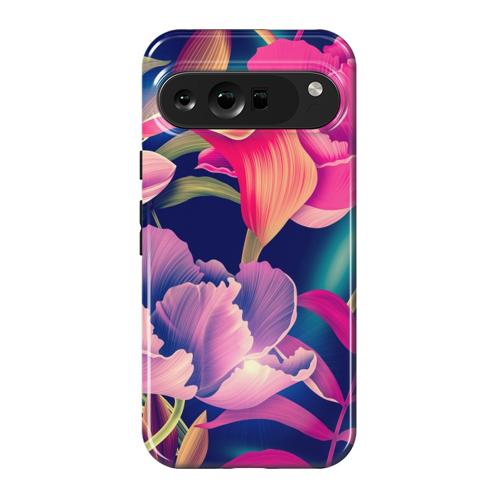 Pixel 9 Pro XL StrongFit Tropical Flowers XVII by ArtsCase