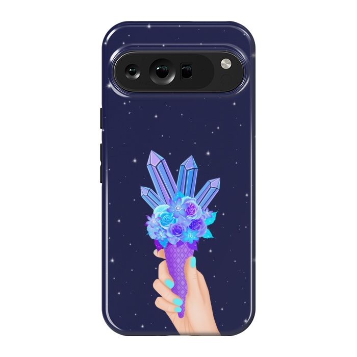 Pixel 9 Pro XL StrongFit Crystal ice cream by Jms