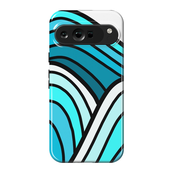 Pixel 9 Pro XL StrongFit 3 waves of the ocean by Steve Wade (Swade)