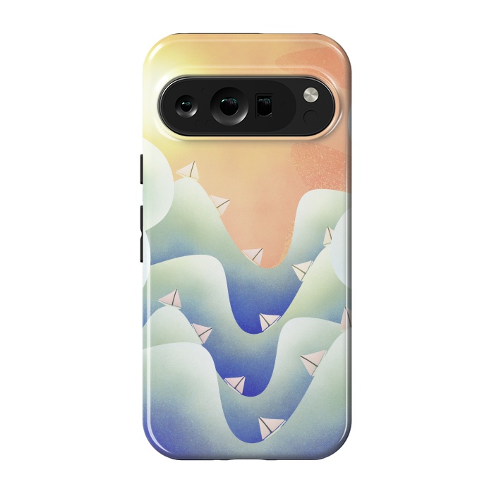 Pixel 9 pro StrongFit Deep ocean blue sailing by Steve Wade (Swade)