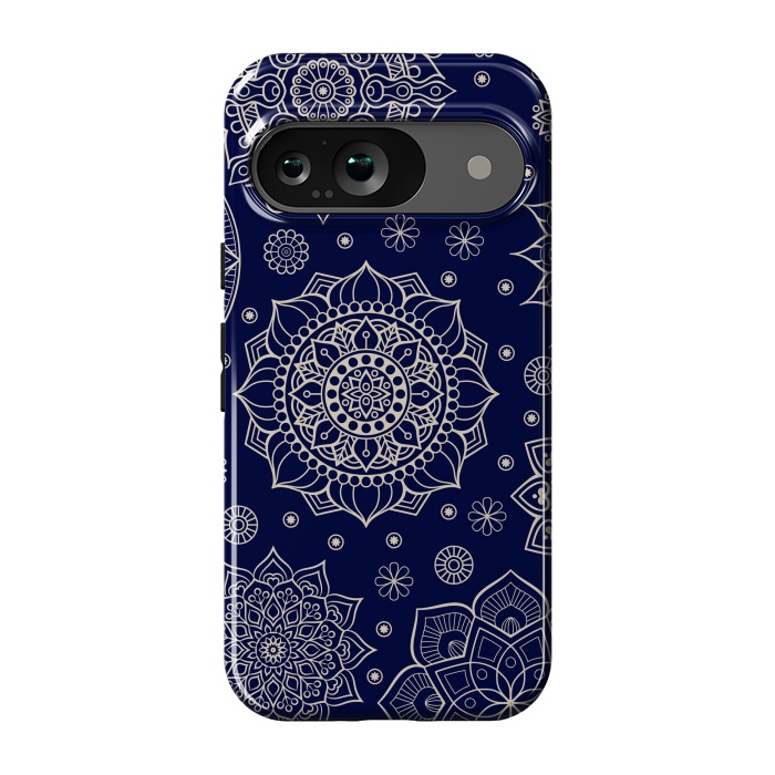 Pixel 9 StrongFit Mandala Pattern with Vintage Decorative Elements by ArtsCase