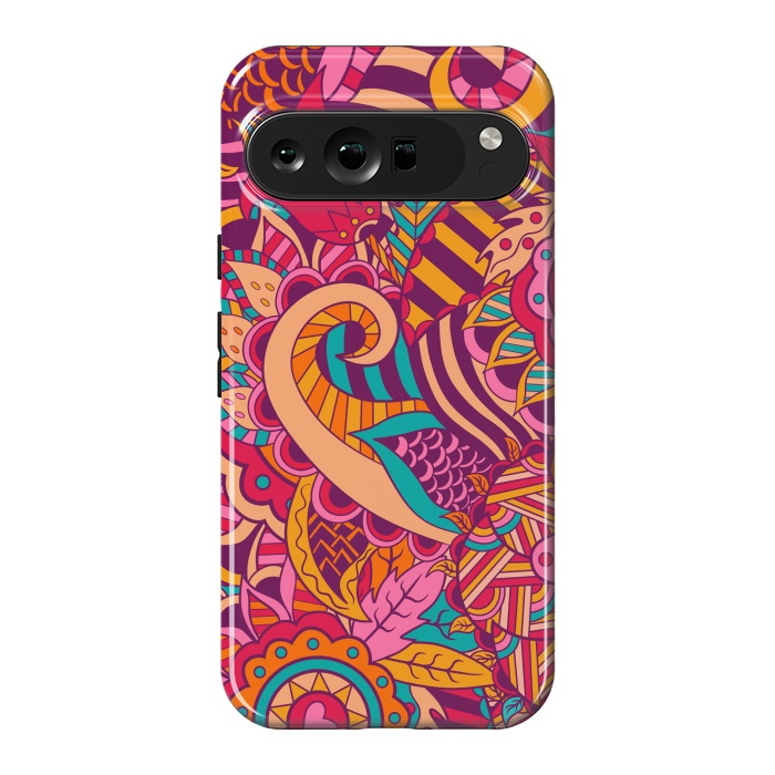 Pixel 9 Pro XL StrongFit Modern Paisley ART by ArtsCase