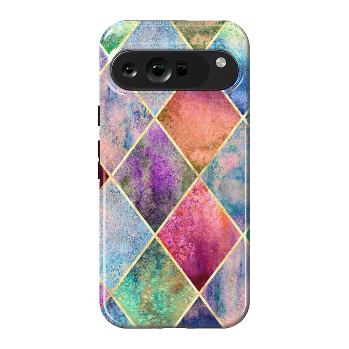 Pixel 9 Pro XL StrongFit Plancha Geométrica Abstracta by ArtsCase