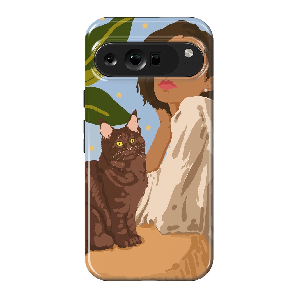 Pixel 9 Pro XL StrongFit Proud Cat Mama by Uma Prabhakar Gokhale