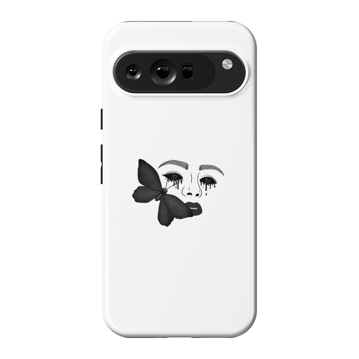 Pixel 9 Pro XL StrongFit Black tears by Jms