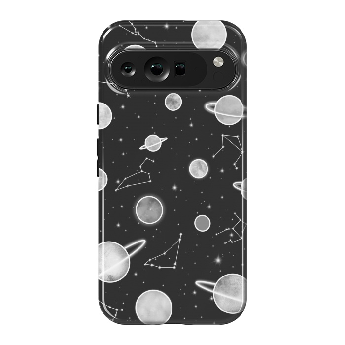 Pixel 9 Pro XL StrongFit Aesthetic black&white space by Jms