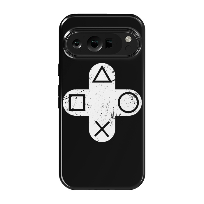 Pixel 9 pro StrongFit Playstation Button by TMSarts