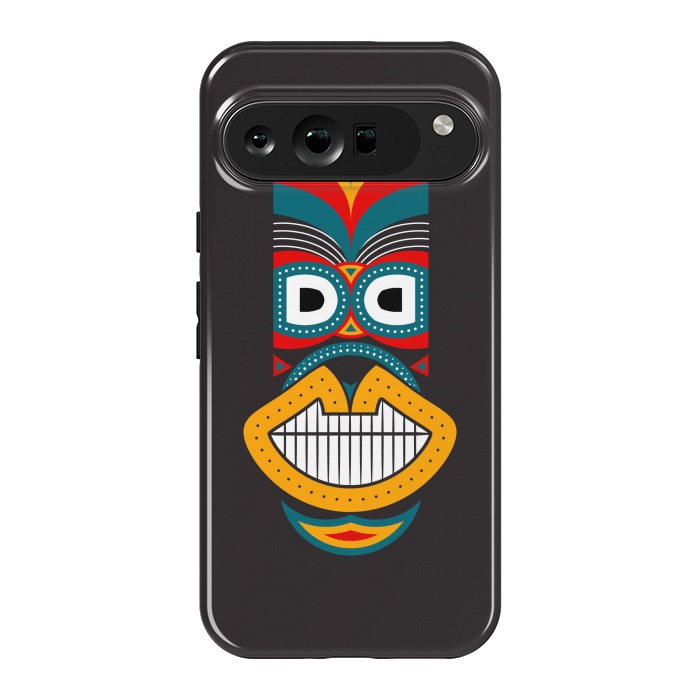 Pixel 9 Pro XL StrongFit Colorful Tikki by TMSarts