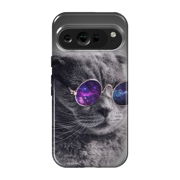 Pixel 9 pro StrongFit Cat wearing sunglasses  by Winston