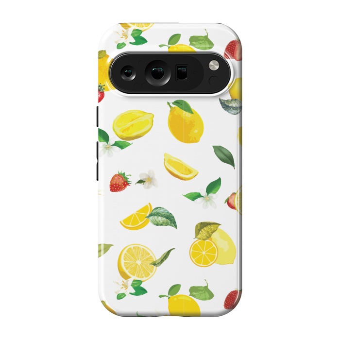 Pixel 9 pro StrongFit Lemon & Strawberry by Bledi