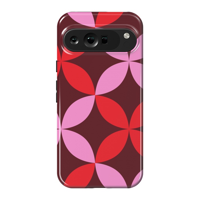 Pixel 9 Pro XL StrongFit red pink floral  by Winston