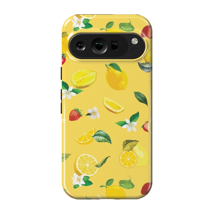 Pixel 9 pro StrongFit Lemon & Strawberry 2 by Bledi