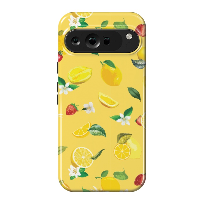 Pixel 9 Pro XL StrongFit Lemon & Strawberry 2 by Bledi