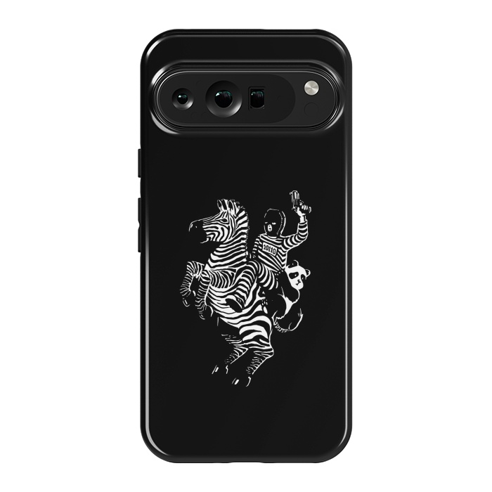 Pixel 9 Pro XL StrongFit Zebra Ladrão Panda by Vó Maria