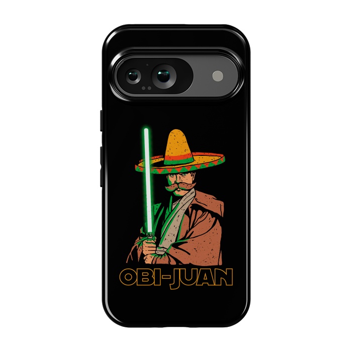 Pixel 9 StrongFit Obi Juan Funny Mexican Sombrero Cinco de Mayo by Vó Maria