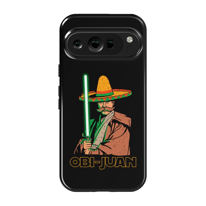 Pixel 9 pro StrongFit Obi Juan Funny Mexican Sombrero Cinco de Mayo by Vó Maria