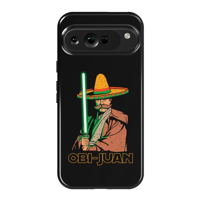 Pixel 9 Pro XL StrongFit Obi Juan Funny Mexican Sombrero Cinco de Mayo by Vó Maria