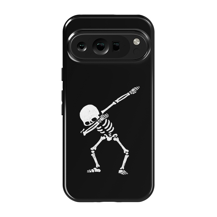 Pixel 9 pro StrongFit Dabbing Skeleton Dab Pose Hip Hop Skull by Vó Maria