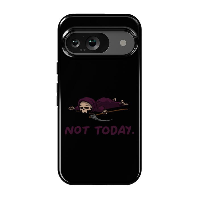 Pixel 9 StrongFit Not Today Death Tired Reaper by Vó Maria