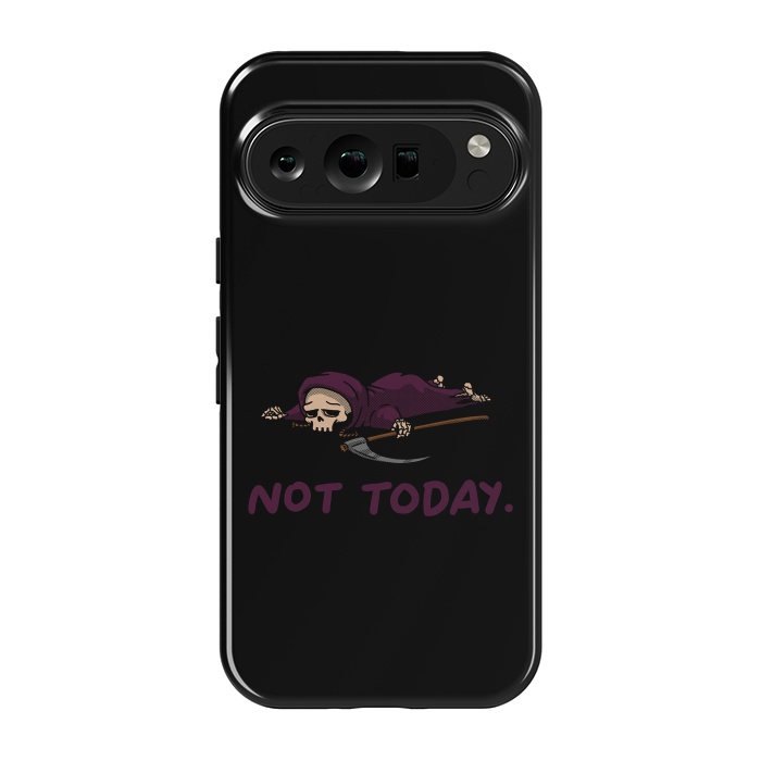 Pixel 9 pro StrongFit Not Today Death Tired Reaper by Vó Maria