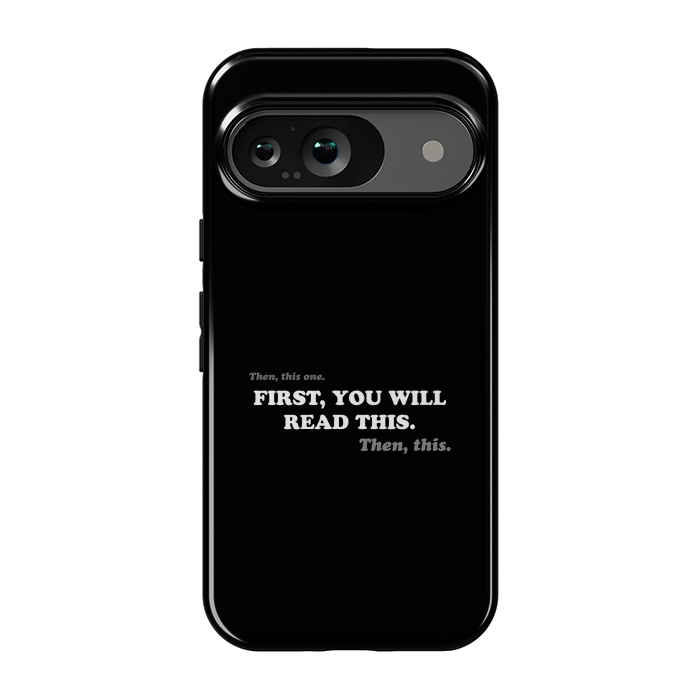 Pixel 9 StrongFit Don't Read - Funny Book Lover by Vó Maria