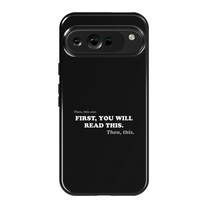 Pixel 9 Pro XL StrongFit Don't Read - Funny Book Lover by Vó Maria