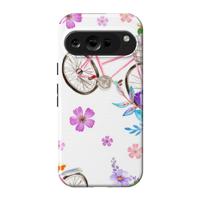 Pixel 9 pro StrongFit CUTE CYCLE PATTERN by MALLIKA