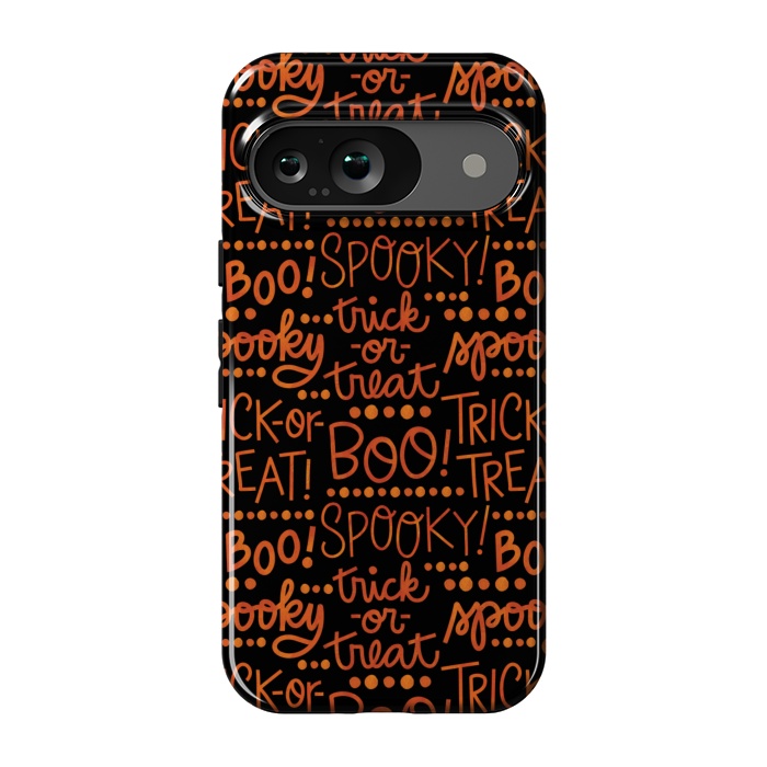 Pixel 9 StrongFit Spooky Halloween Lettering by Noonday Design