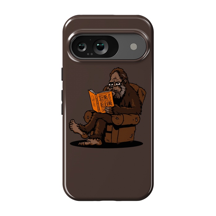 Pixel 9 StrongFit BigFoot Reading Book - Seeing is Believing by Vó Maria