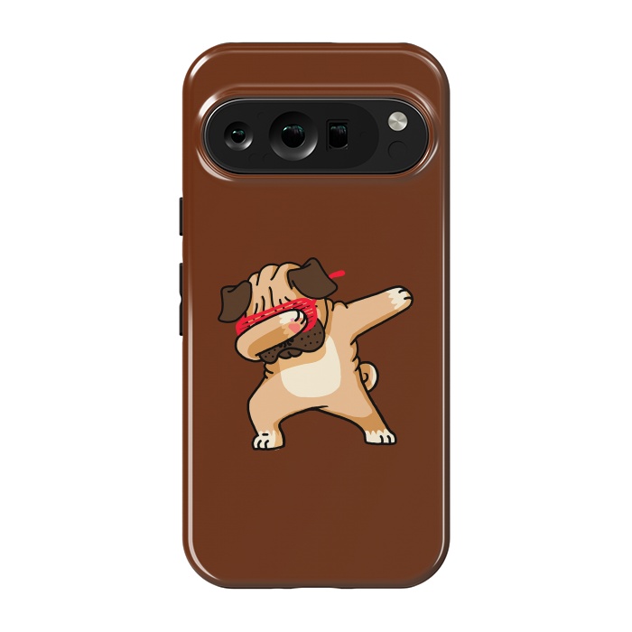 Pixel 9 pro StrongFit Dabbing Pug by Vó Maria