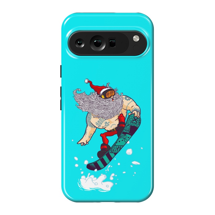 Pixel 9 Pro XL StrongFit Klaus Snowboard by Vó Maria