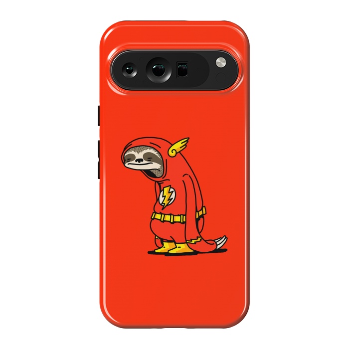 Pixel 9 Pro XL StrongFit The Neutral Sloth Lazy Super Hero by Vó Maria