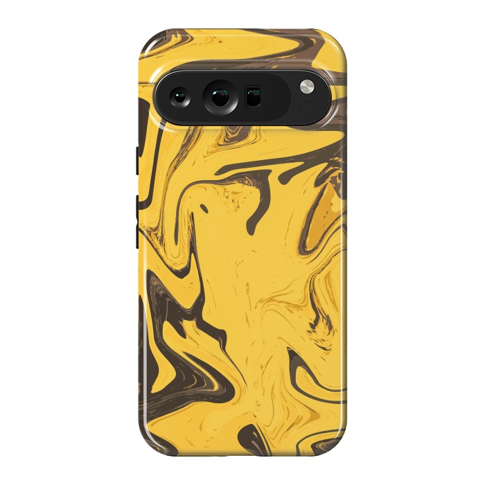 Pixel 9 Pro XL StrongFit Yellowest Abstract by Creativeaxle