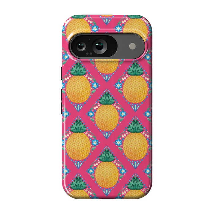 Pixel 9 StrongFit Bright Pineapple by Noonday Design