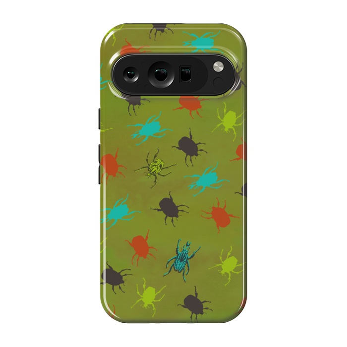 Pixel 9 pro StrongFit Beetles & Bugs by Lotti Brown