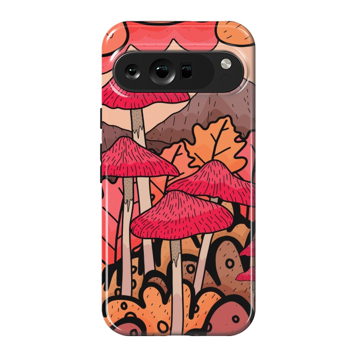 Pixel 9 Pro XL StrongFit The mushrooms and the hills by Steve Wade (Swade)