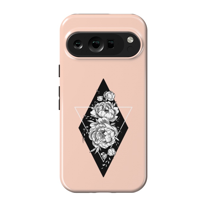 Pixel 9 pro StrongFit Floral diamond by Jms