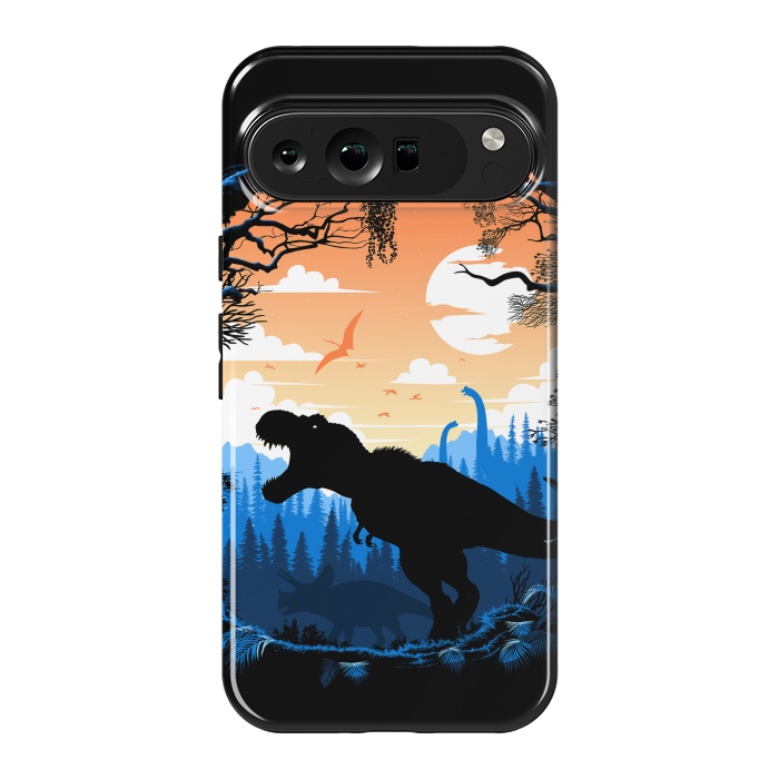 Pixel 9 Pro XL StrongFit Prehistoric sunset Rex by Alberto