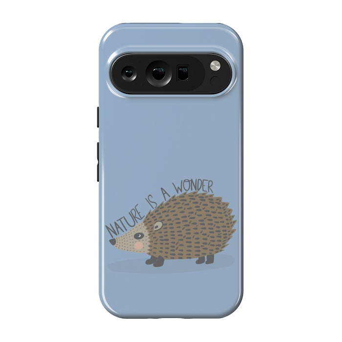 Pixel 9 pro StrongFit Nature is a Wonder Hedgehog  by Edith May