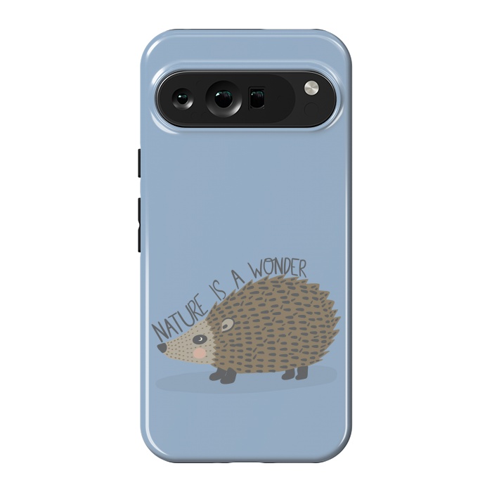 Pixel 9 Pro XL StrongFit Nature is a Wonder Hedgehog  by Edith May