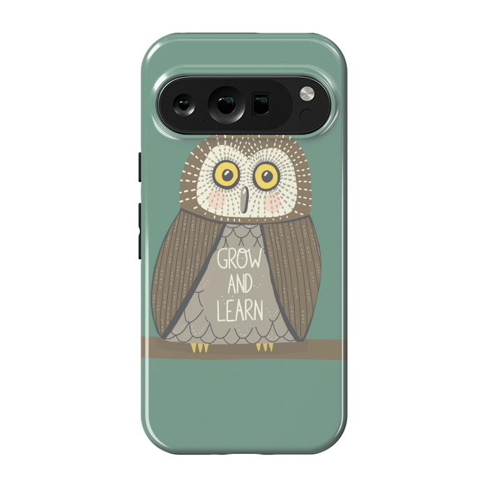 Pixel 9 pro StrongFit Grow and Learn Owl  by Edith May