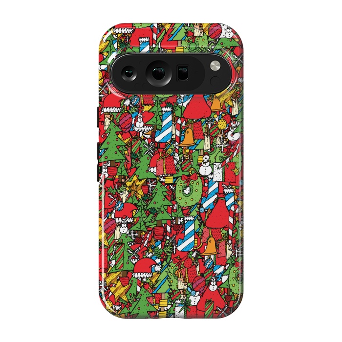 Pixel 9 pro StrongFit The festive pattern by Steve Wade (Swade)