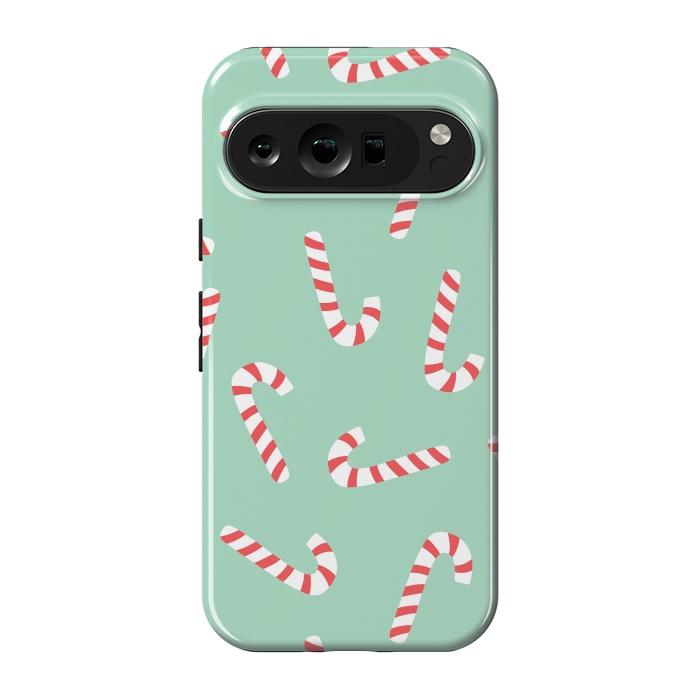 Pixel 9 pro StrongFit Candy Cane 01 by Jelena Obradovic