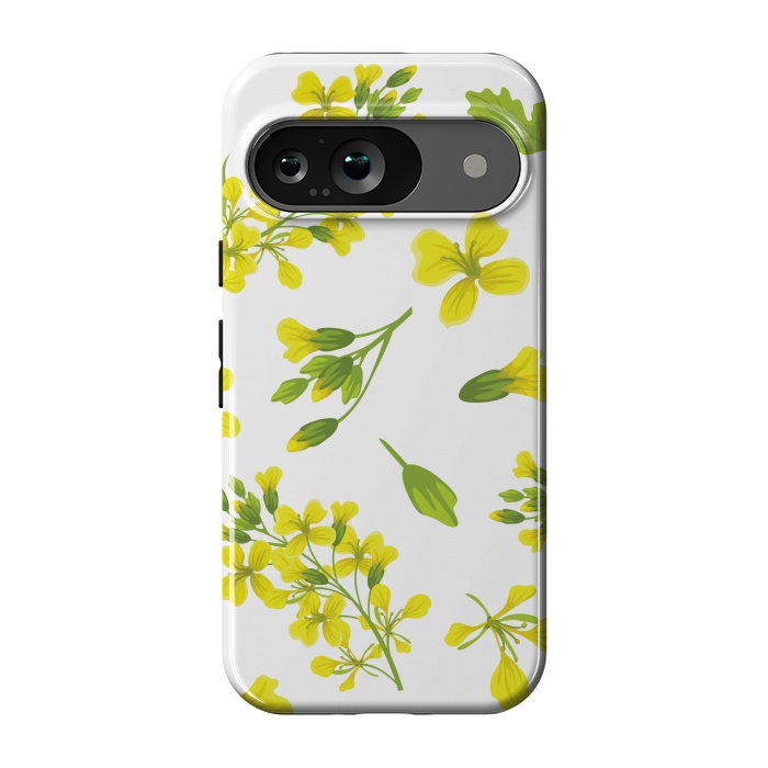 Pixel 9 StrongFit cute yellow flowers 2 by MALLIKA