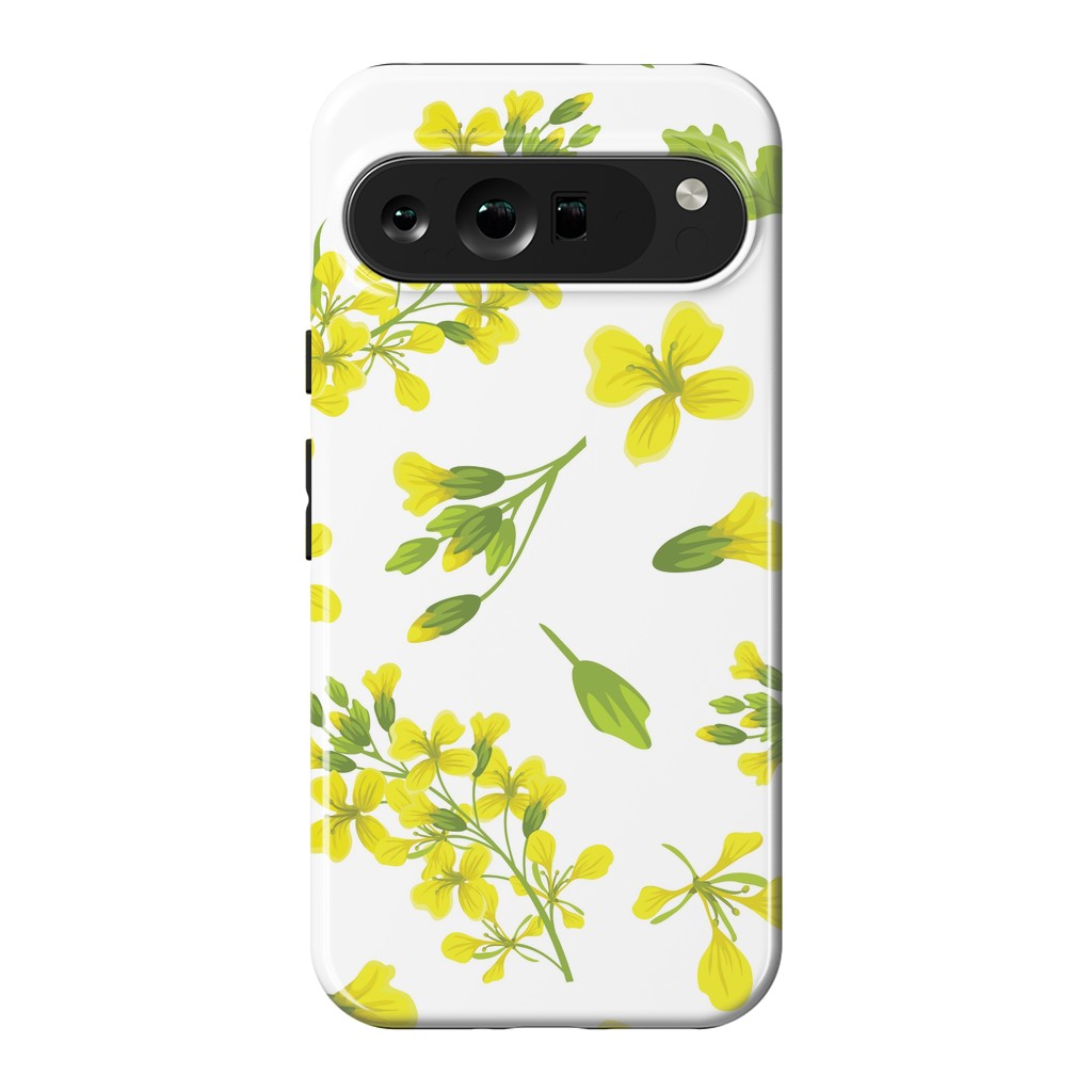 Pixel 9 Pro XL StrongFit cute yellow flowers 2 by MALLIKA