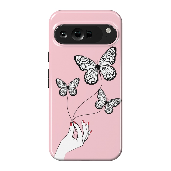 Pixel 9 Pro XL StrongFit Butterfly Game by Martina