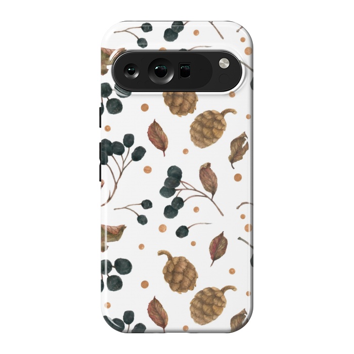 Pixel 9 Pro XL StrongFit pinecones pattern by MALLIKA