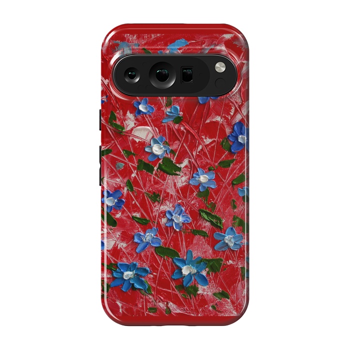 Pixel 9 pro StrongFit Wildflowers art by ArtKingdom7